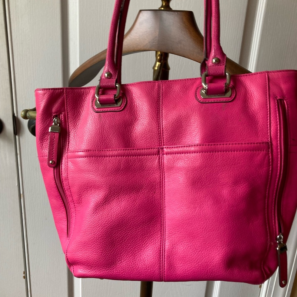 “Barbie” pink Tignanello medium tote